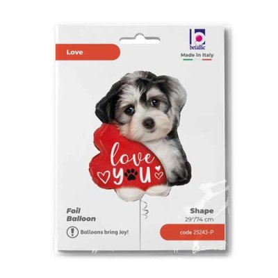 Štěně Love You 29"/74cm fóliový balónek nafukovací - 25243-ppackaged-p.jpg
