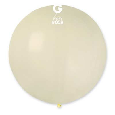 Balónek 80cm/31" #059 slonová kost - ivory.jpg