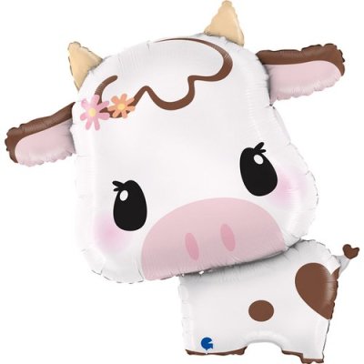 Kravička 25"/64cm fóliový balónek nafukovací