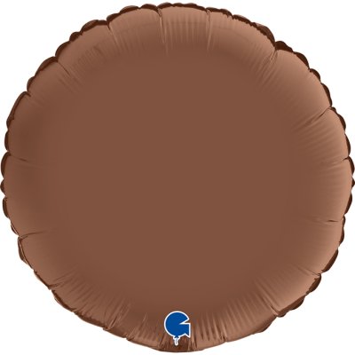 Kruh čokoládový 18"/46cm fóliový balónek nafukovací