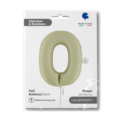 ČÍSLICE OLIVOVÁ 0 (102cm,40") fóliový balónek nafukovací - 400000sogr-p-p.jpg