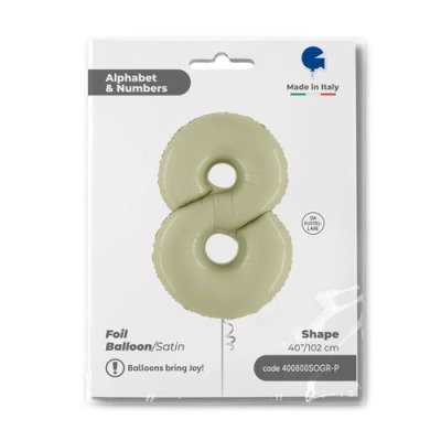 ČÍSLICE OLIVOVÁ 8 (102cm,40") fóliový balónek nafukovací - 400800sogr-p-p.jpg