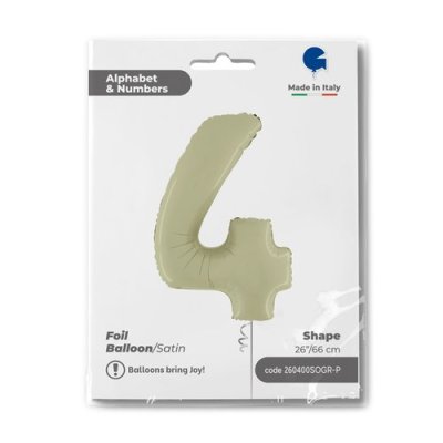 ČÍSLICE OLIVOVÁ 4 (66cm,26") fóliový balónek nafukovací - 260400sogr-p.jpg