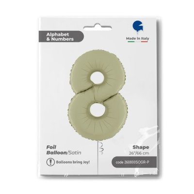 ČÍSLICE OLIVOVÁ 8 (66cm,26") fóliový balónek nafukovací - 260800sogr-p.jpg