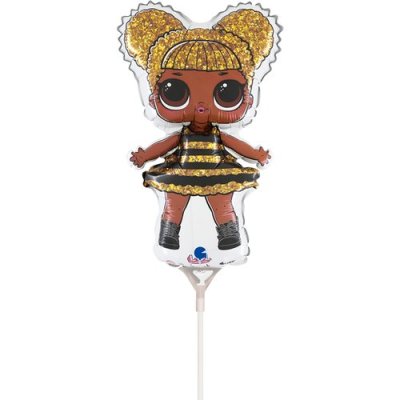 MINI LOL Queen Bee 14"/35cm fóliový balónek nafukovací