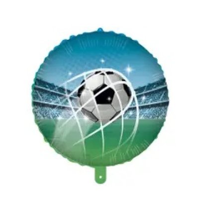 Kruh - Fotbal 46cm fóliový balónek a závaží