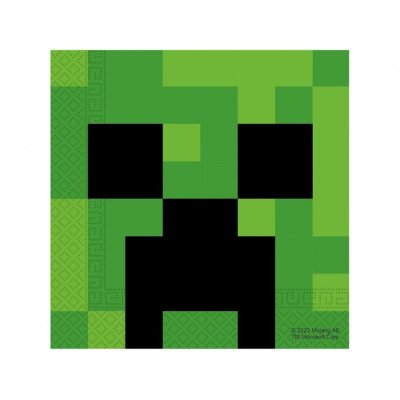 Ubrousky papírové Minecraft 33x33cm / 20ks