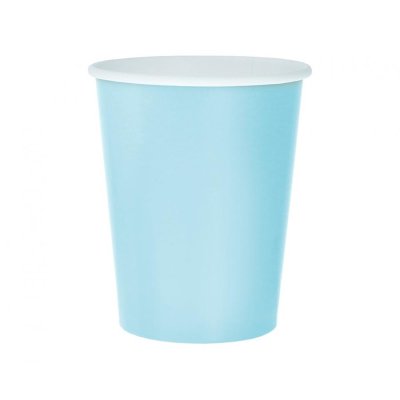 Kelímky papírové EKO - modré 270ml/ 14ks