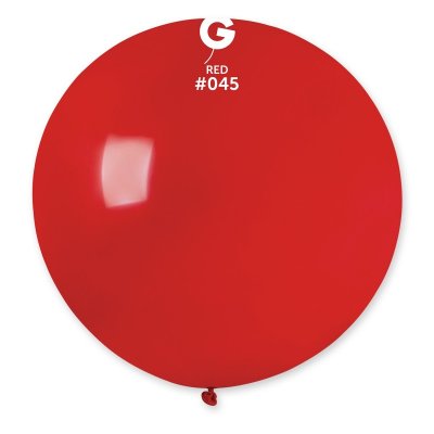 Balónek G30 #045 červený (80cm, 31") - red.jpg