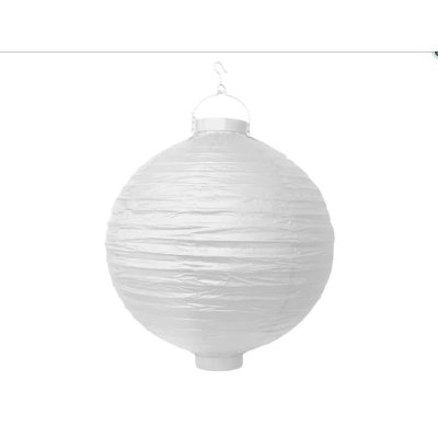 Lampion papírový bílý, 30cm