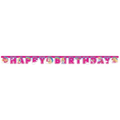 Baner papírový - Barbie 200x15cm