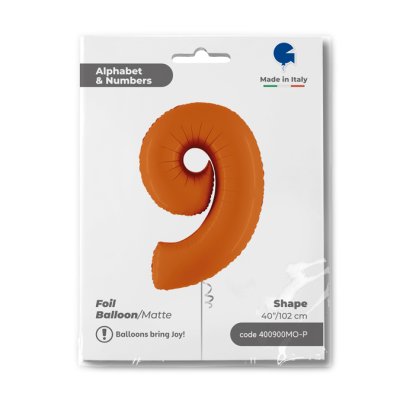 ČÍSLICE ORANŽOVÁ 9 (102cm,40") fóliový balónek nafukovací - 400900mo-p-b.jpg