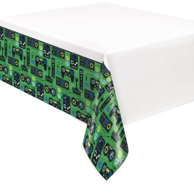 Ubrus plastový - Gamer Birthday 1.37 x 2.14 m