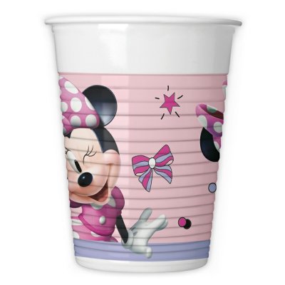 Kelímky plastové - Minnie Disney 200ml/8ks