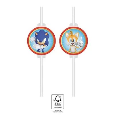 Brčka papírová EKO - Sonic 4ks