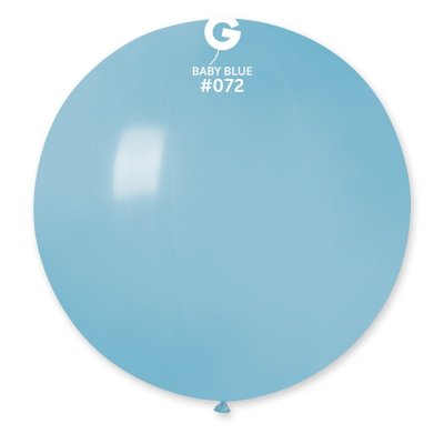 Balónek 80cm/31" #072 baby modrá - baby-blue.jpg