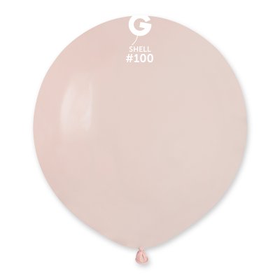 Balónek 48cm/19" #100 SHELL růžová (25ks/bal) - G19_100_O.jpg