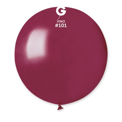 Balónek 48cm/19" #101 VINO (25ks/bal) - G19_101_O.jpg