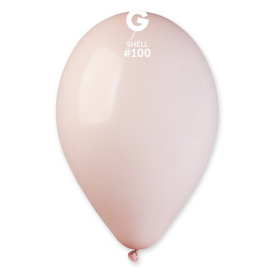 Balónek 33cm/13" #100 SHELL růžový (50ks/bal) - G120_100_O.jpg