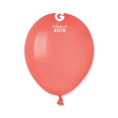 Balónek 13cm/5" #078 korálový (100ks/bal) - corallo.jpg