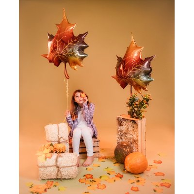 List podzimní 30"/75 cm fóliový balónek nafukovací - dscf7626-copia-b.jpg