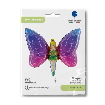 Víla s křídly 34"/86cm fóliový balónek nafukovací - 215-p-b.jpg