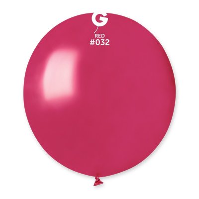Balónek 48cm/19" #032 červený (50ks/bal) - red.jpg
