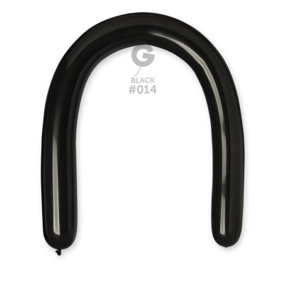 Balónky modelovací velké (130cm:8cm) #014 černá (50ks/bal) - black.jpg
