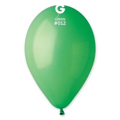 Balónek 33cm/13" #012 zelený (50ks/bal) - G120_12_O.jpg