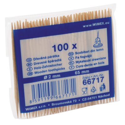 Párátka dřevěná 65mm, 100ks - 66717a.png