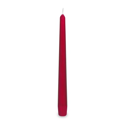 Svíčka kónická bordová 24cm, 1ks