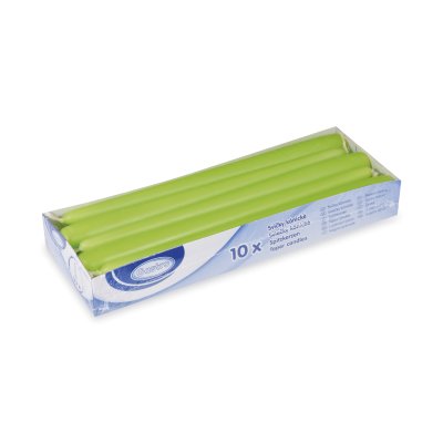 Svíčka kónická žlutozelená 24cm, 1ks - 31117.jpg