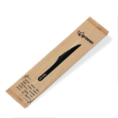 Nůž dřevěný 16cm jednotlivě hygienicky balené, 1ks