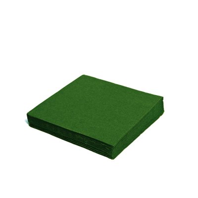 Ubrousek tm. zelený 3vrstvý 33 x 33 cm (20 ks)  (PAP FSC Mix)