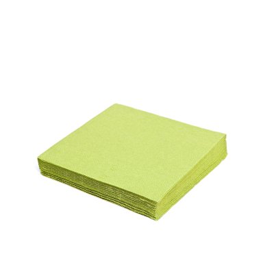 Ubrousek žlutozelený 3vrstvý 33 x 33 cm (20 ks) (PAP FSC Mix)