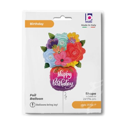 Květiny ve váze HB 29"/74cm fóliový balónek nafukovací - 25366-p-b.jpg