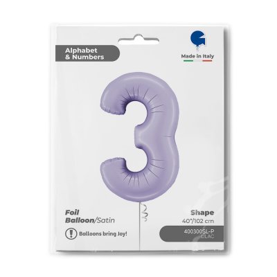 ČÍSLICE LILIOVÁ 3 (102cm,40") fóliový balónek nafukovací - 400300sl-p-b.jpg