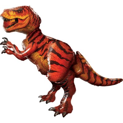 Chodící T-Rex 3D 172cm - fóliový balónek SP