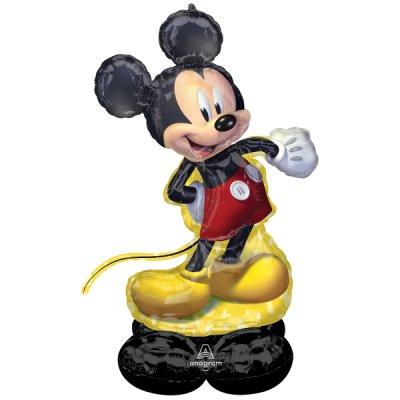 Mickey Mouse stojan 83x132cm - fóliový balónek