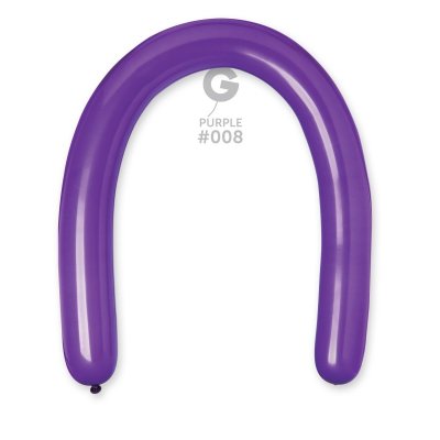 Balónky modelovací velké (130cm:8cm) #008 fialový (50ks/bal) - purple.jpg