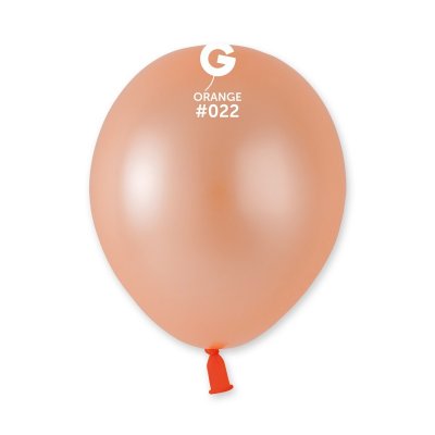 Balónek 13cm/5"  #022 NEON oranžová (100ks/bal) - orange.jpg
