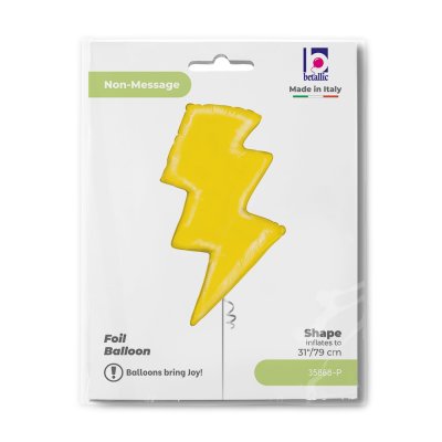 Blesk 31"/79cm fóliový balónek nafukovací - 35868-p-b.jpg