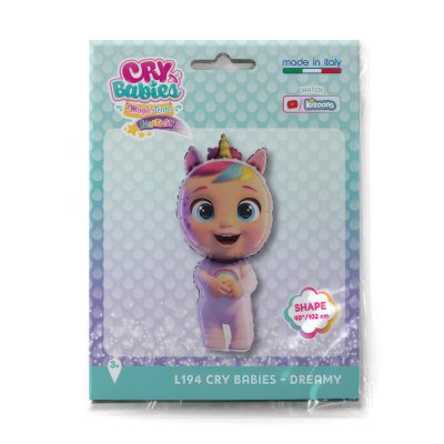 CRY BABIES - DREAMY 40"/102 cm fóliový balónek nafukovací - l194-p-b.jpg