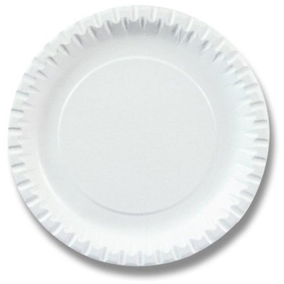 Papírové talíře bílé 18cm (FSC Mix) 10ks