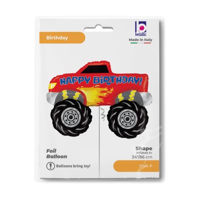Monster truck HB 34"/86cm fóliový balónek nafukovací - 35141-p-b.jpg
