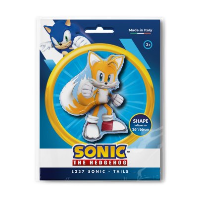 Sonic - Tails 26"/66cm fóliový balónek nafukovací - l237-p-b.jpg