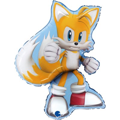Sonic - Tails 26"/66cm fóliový balónek nafukovací