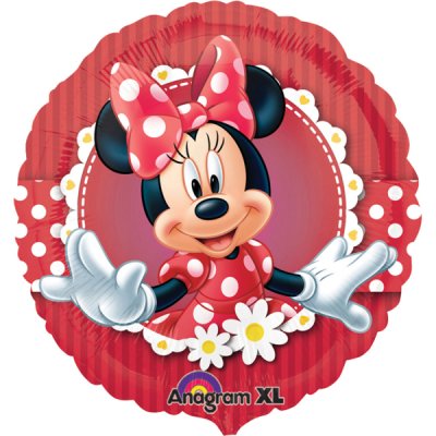 Kruh - Minnie 43 cm - fóliový balónek