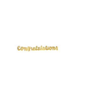 Baner - Congratulations