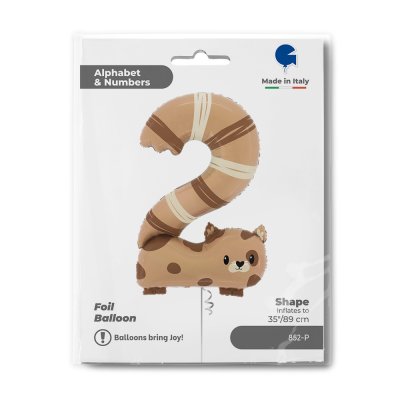ČÍSLICE Puppyloons 2 - Kočka (91cm,36") fóliový balónek nafukovací - 852-p-b.jpg
